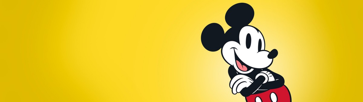 Yellow Mickey Mouse