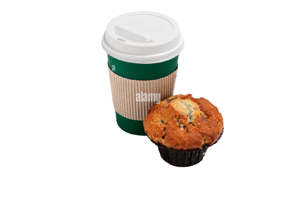 Coffee and muffin